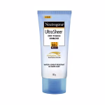 Neutrogena UltraSheer sunblock SPF50 PA+++ face sunscreen 80g lightweight sun protection original product available on PinkBliss India