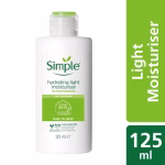 Simple Hydrating Light Moisturiser 125ml for daily hydration and soft skin original product available on PinkBliss India