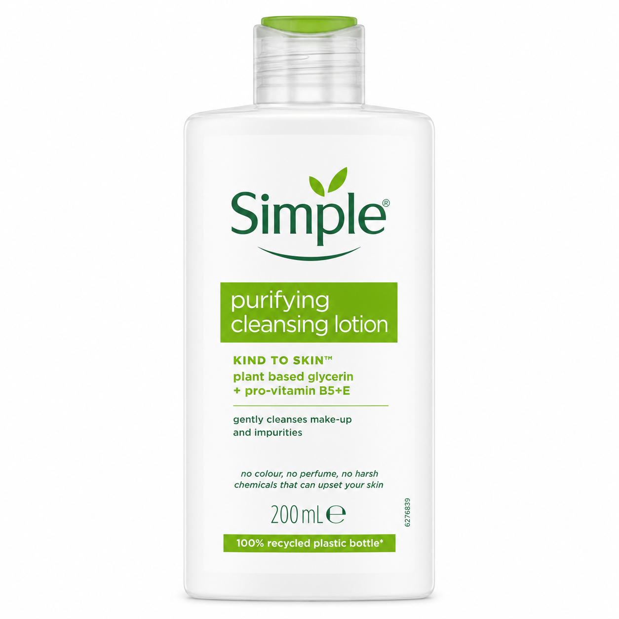 Simple Kind To Skin Purifying Cleansing Lotion 200ml for sensitive skin original product available on PinkBliss India