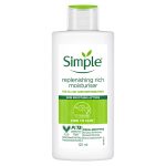 Simple Kind To Skin Replenishing Rich Moisturiser 125ml for normal to dry skin original product available on PinkBliss India