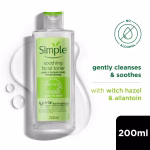 Simple Kind To Skin Soothing Facial Toner 200ml for refreshed and balanced skin original product available on PinkBliss India