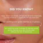 Simple Kind To Skin toner helps refresh skin and supports natural skin pH balance