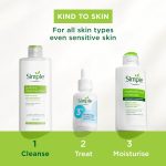 Simple Purifying Cleansing Lotion for removing makeup impurities and keeping skin fresh and clean