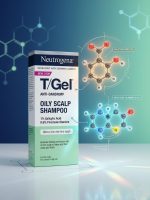 Neutrogena T Gel anti dandruff shampoo for oily scalp excess oil control and flake free hair
