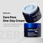 Medicube Zero Pore One Day cream for smoother refined pores and balanced healthy looking skin