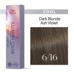 Wella Professionals Koleston Perfect Illumina Color 6/16 Dark Ash Violet Blonde - Image 2