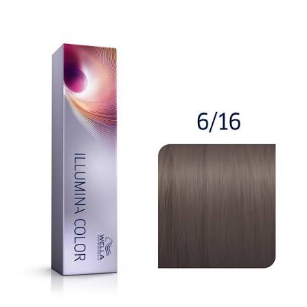 Wella Professionals Koleston Perfect Illumina Color 6/16 Dark Ash Violet Blonde
