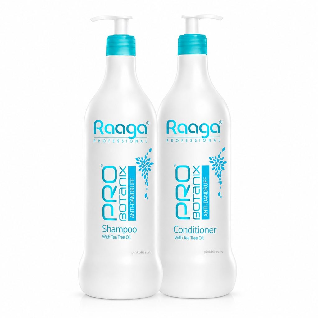 Raaga Professional Pro Botanix Anti-Dandruff Shampoo and Conditioner 1000ml Each