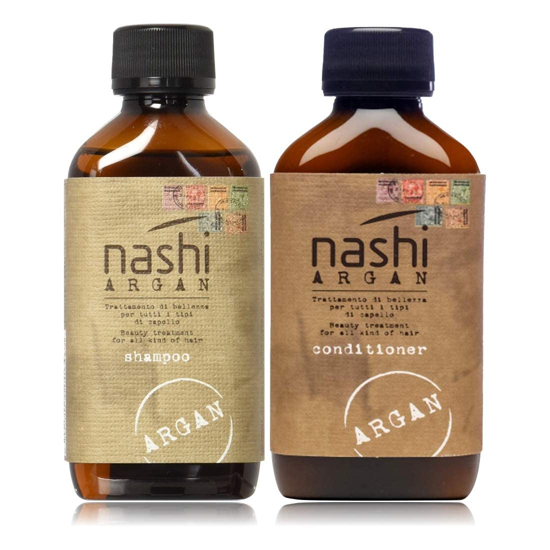 Nashi Argan Shampoo & Conditioner 200ml Each – Hair Care Combo